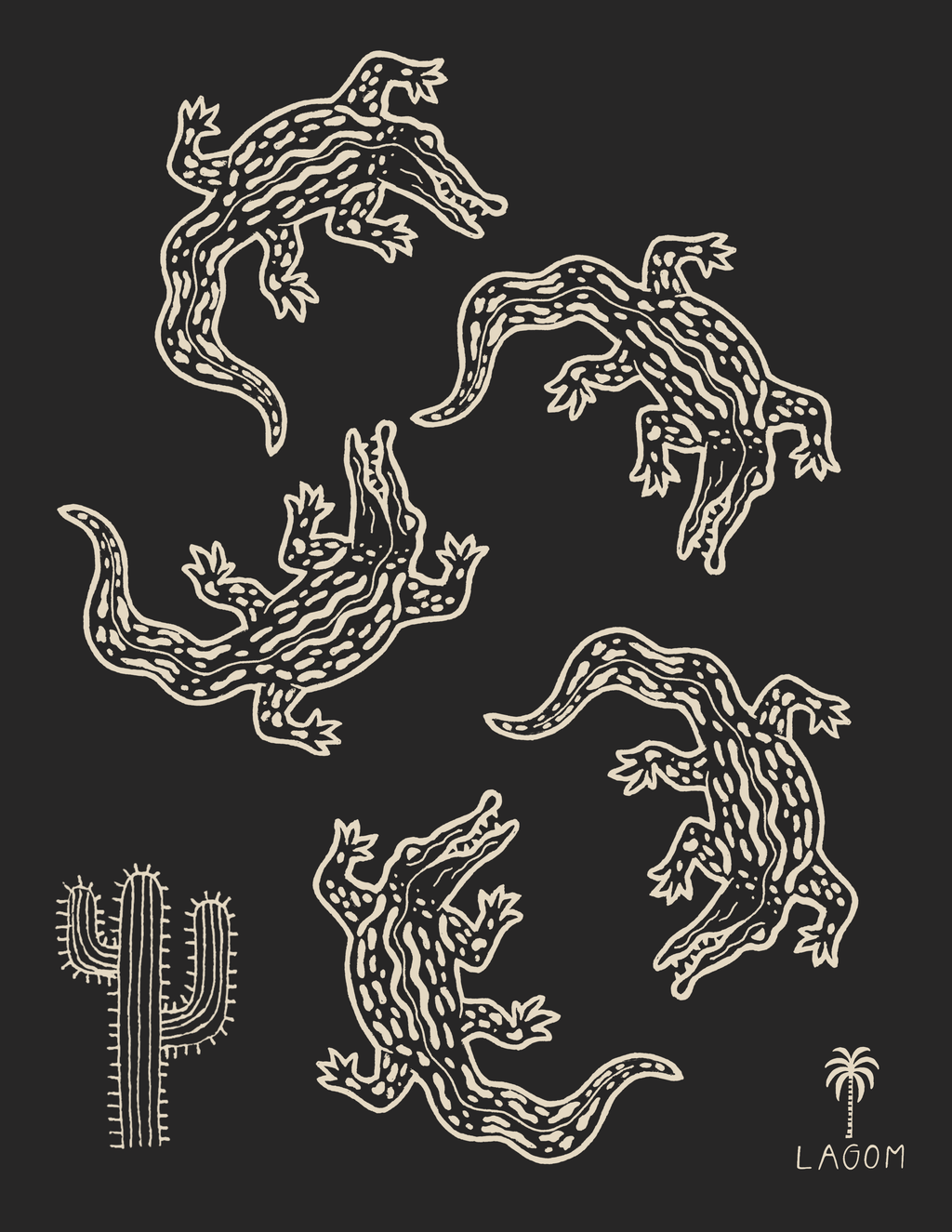 Official Gator Party Print