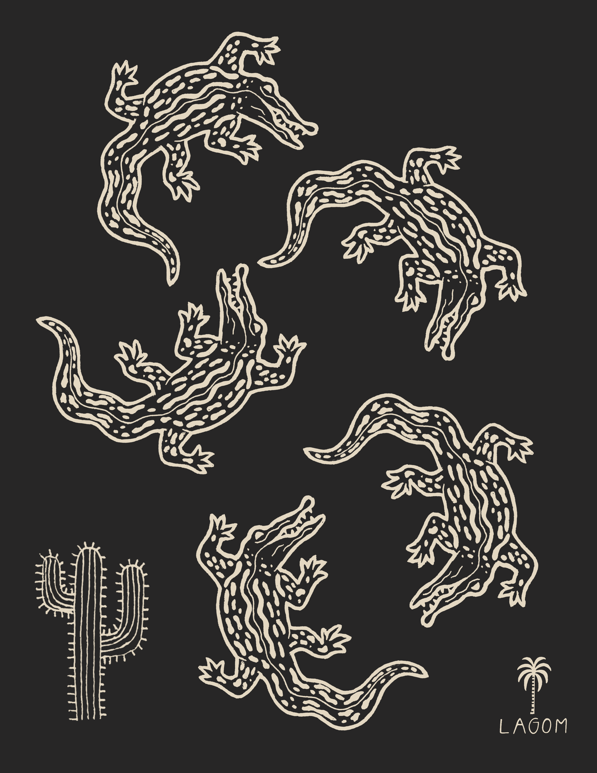 Official Gator Party Print