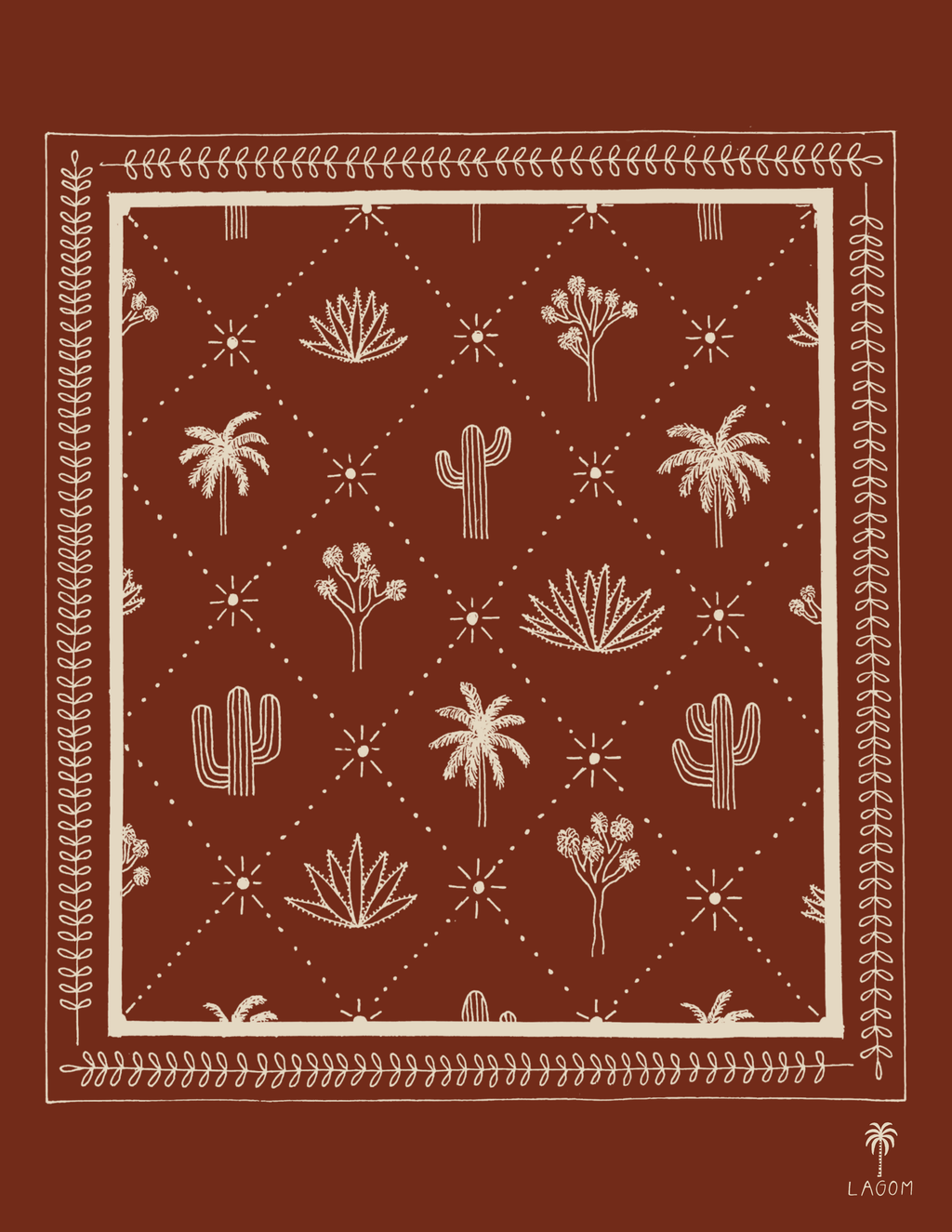 Desert Tiles Print
