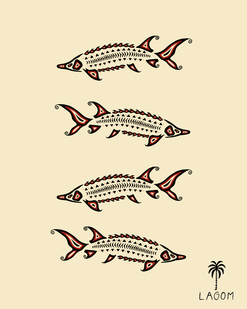 Sturgeon Print
