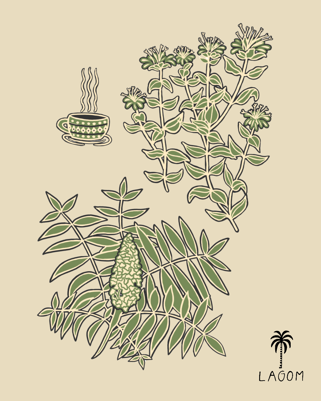 Sumac & Bergamot Print