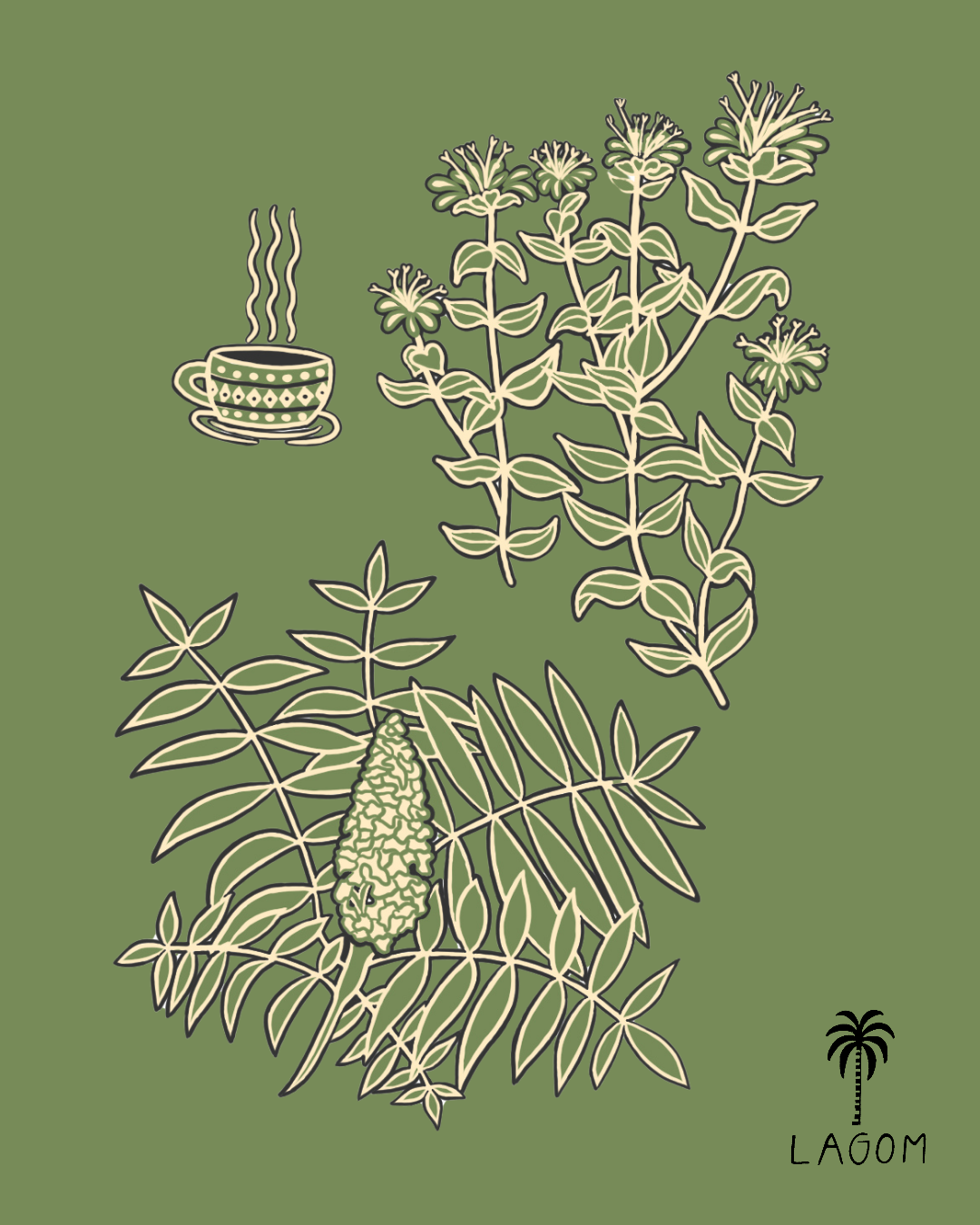 Sumac & Bergamot Print