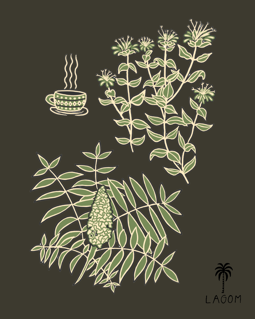 Sumac & Bergamot Print