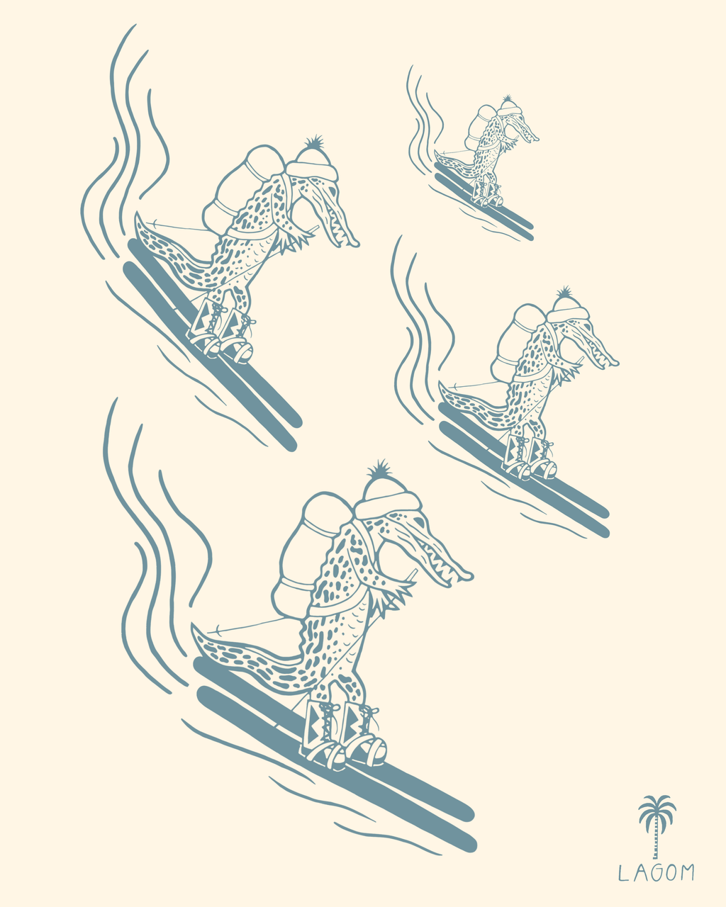 Ski'ya'latuh Gator Print