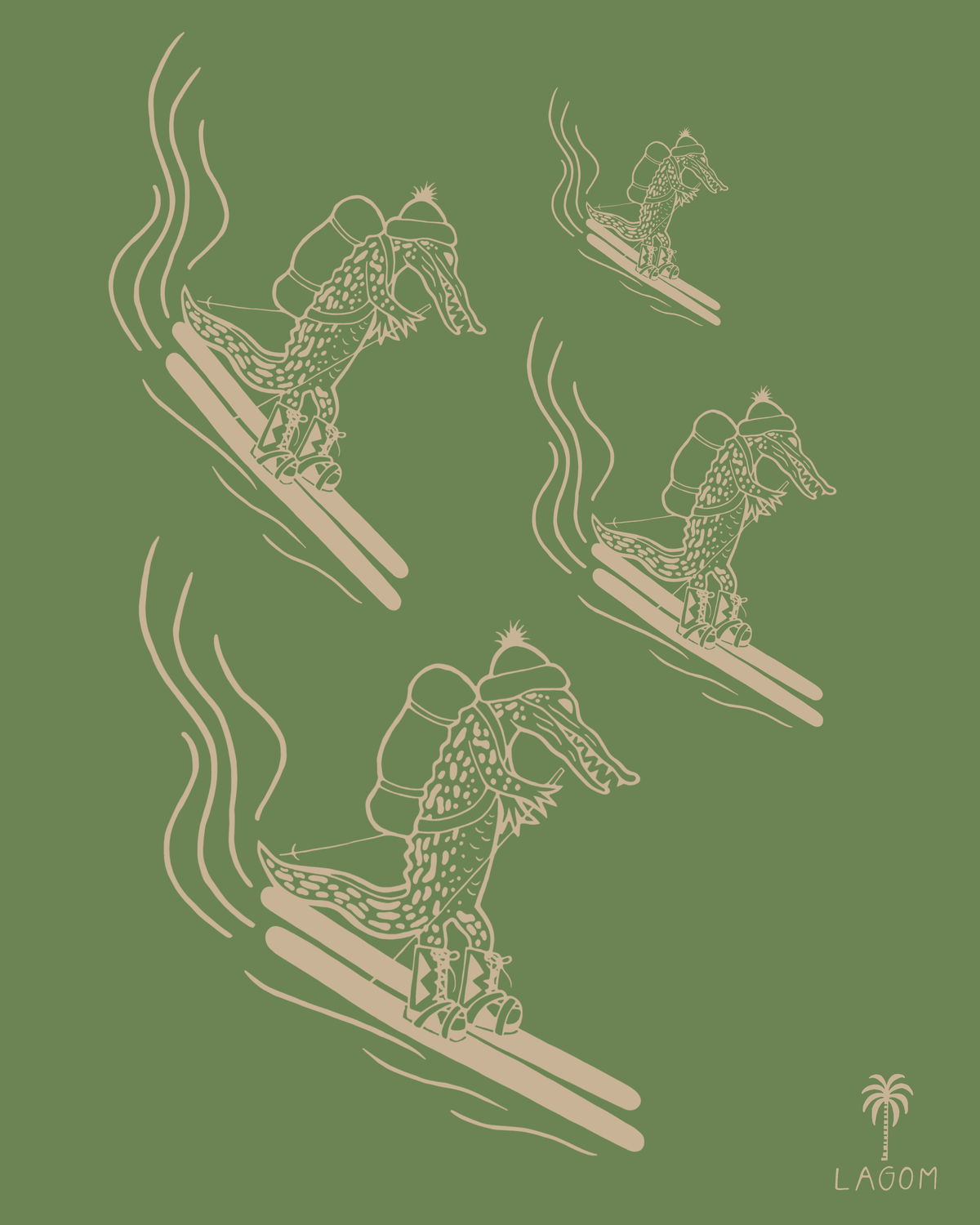 Ski'ya'latuh Gator Print