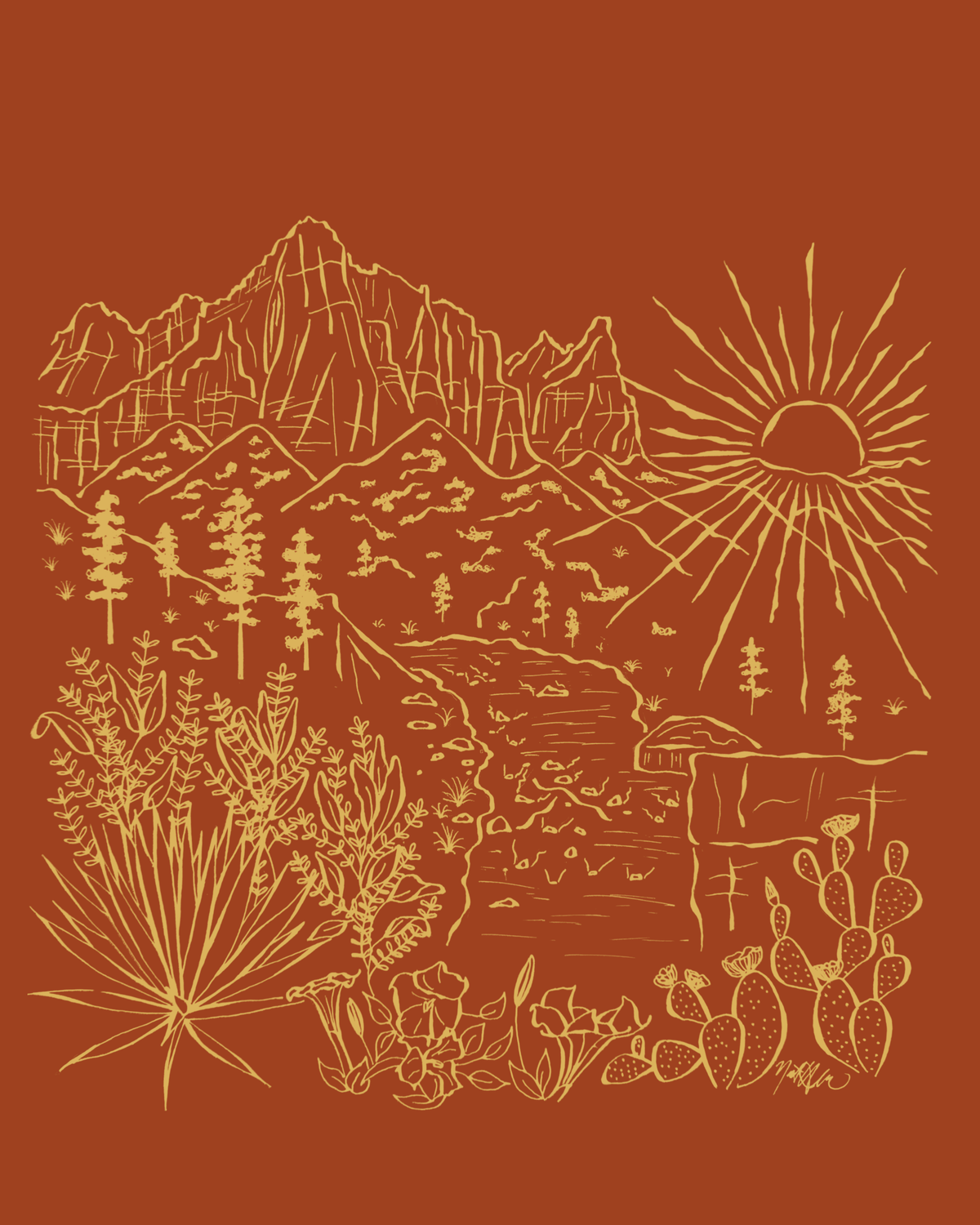 The Watchman Print