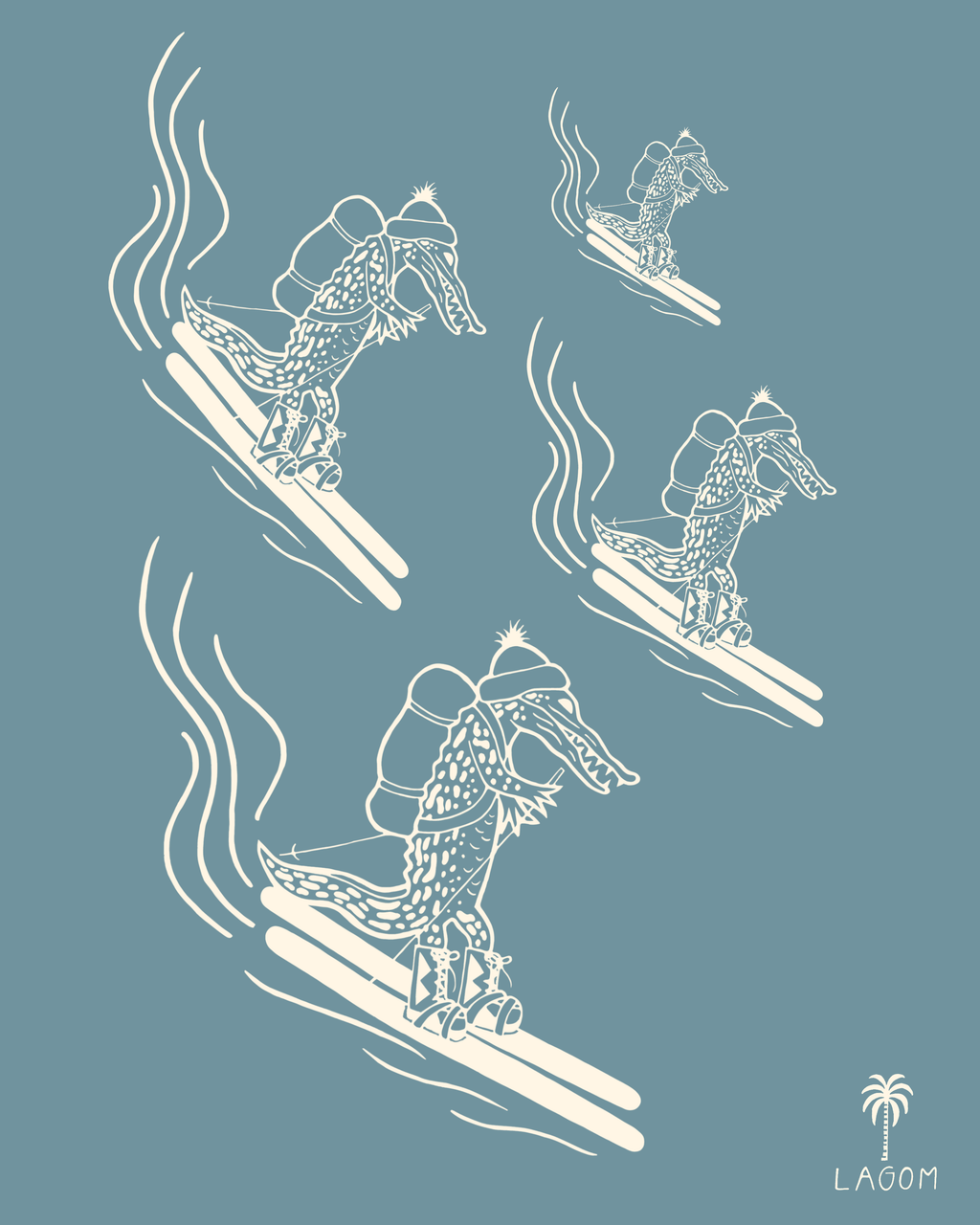 Ski'ya'latuh Gator Print