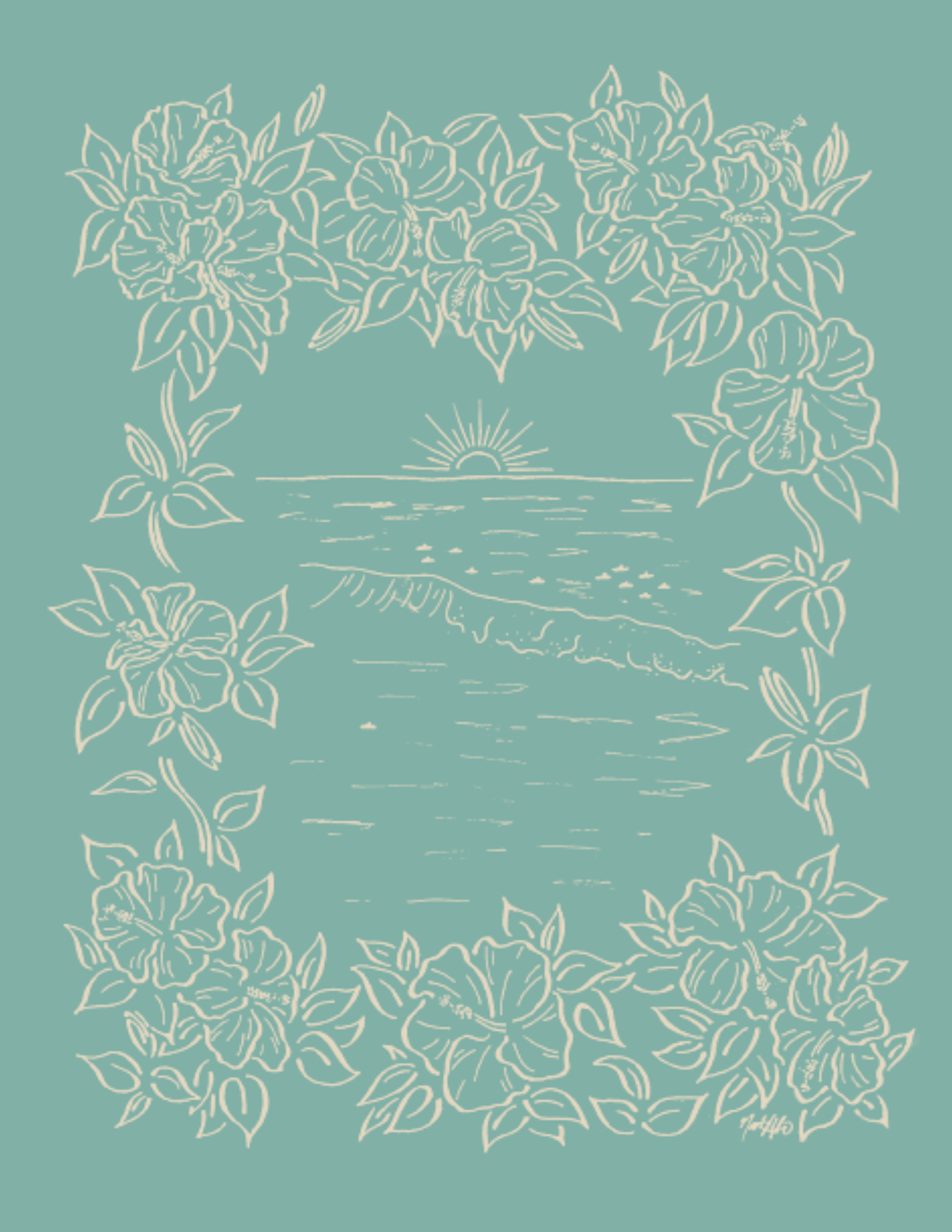 Surf Daze Print