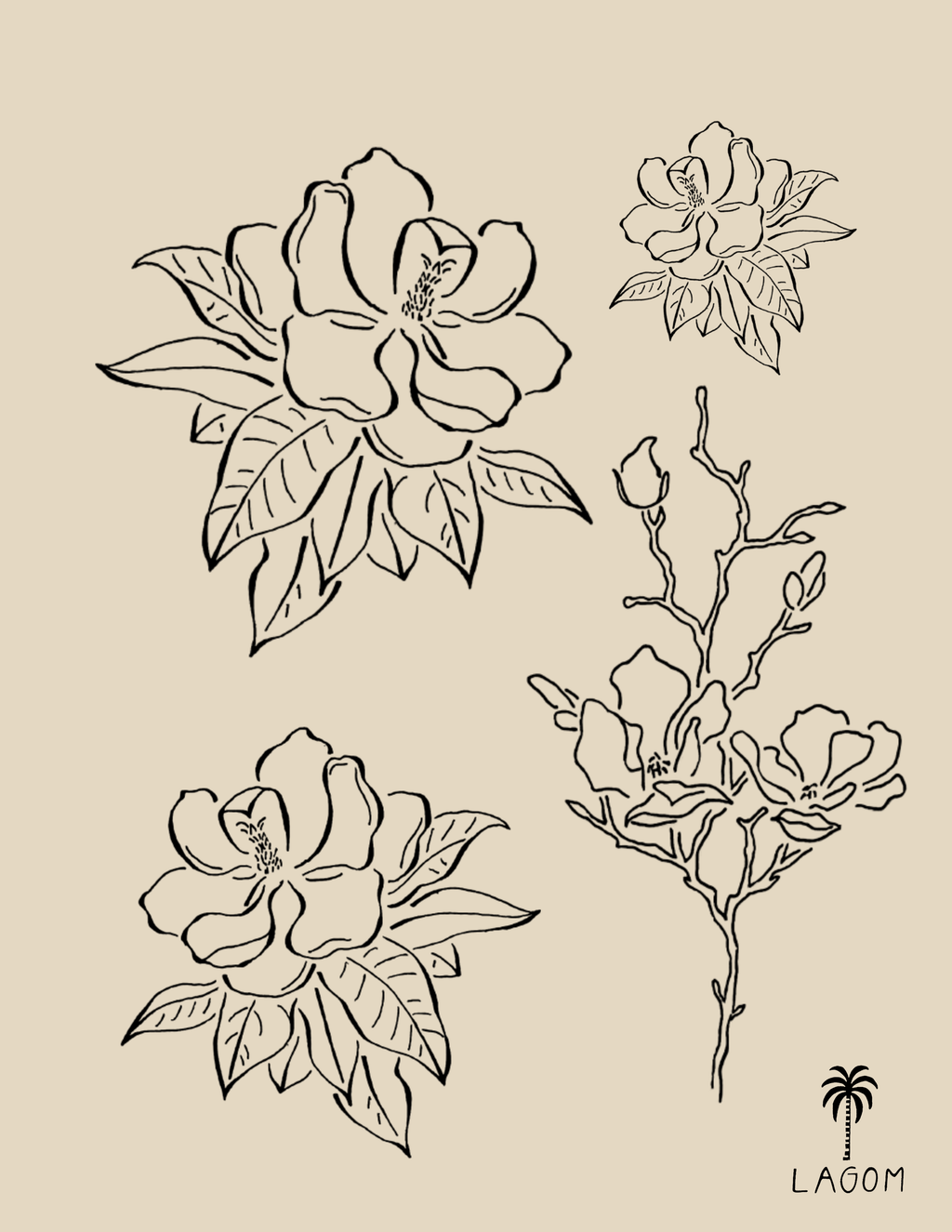 Sweet Magnolias Print