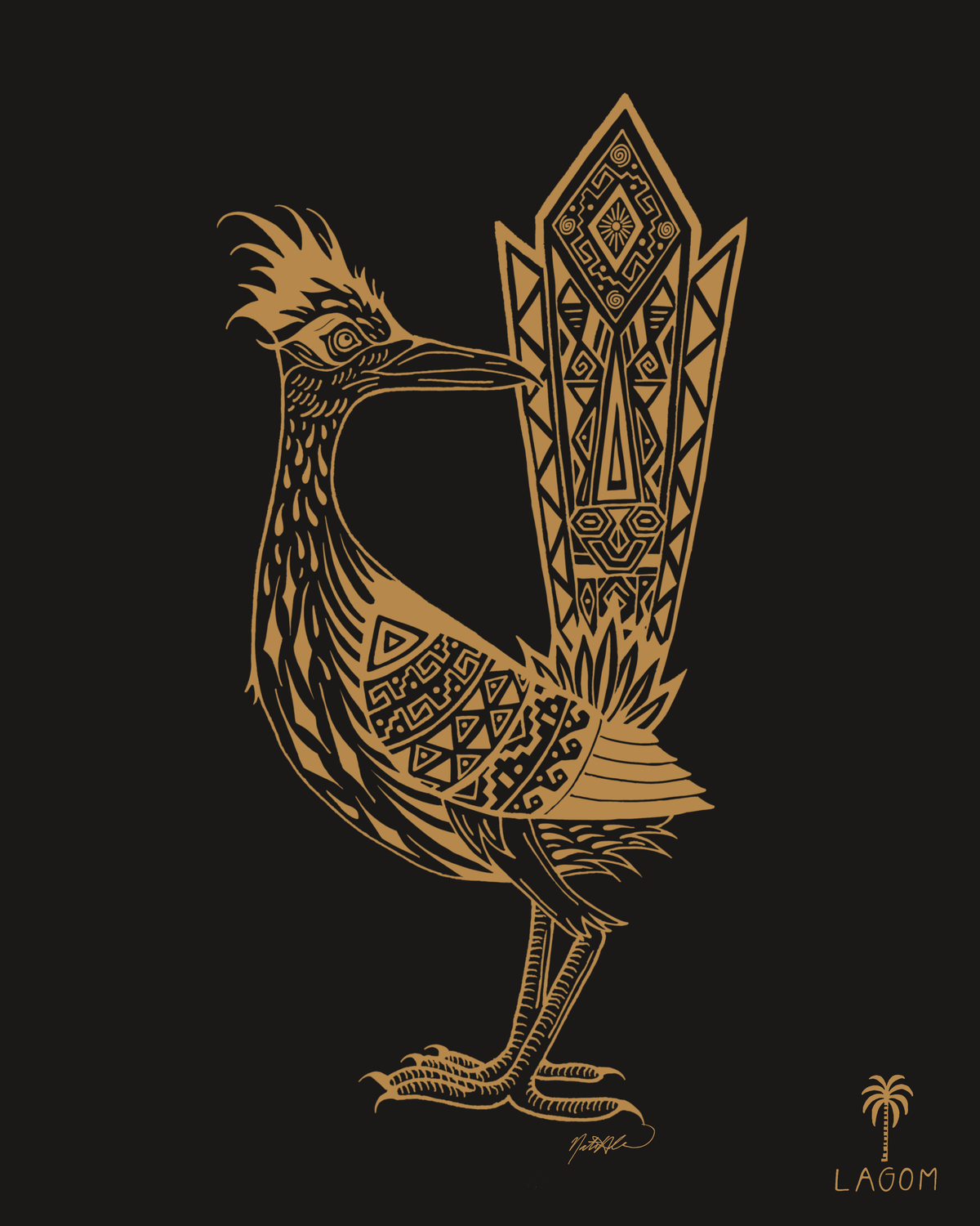 Roadrunner Print