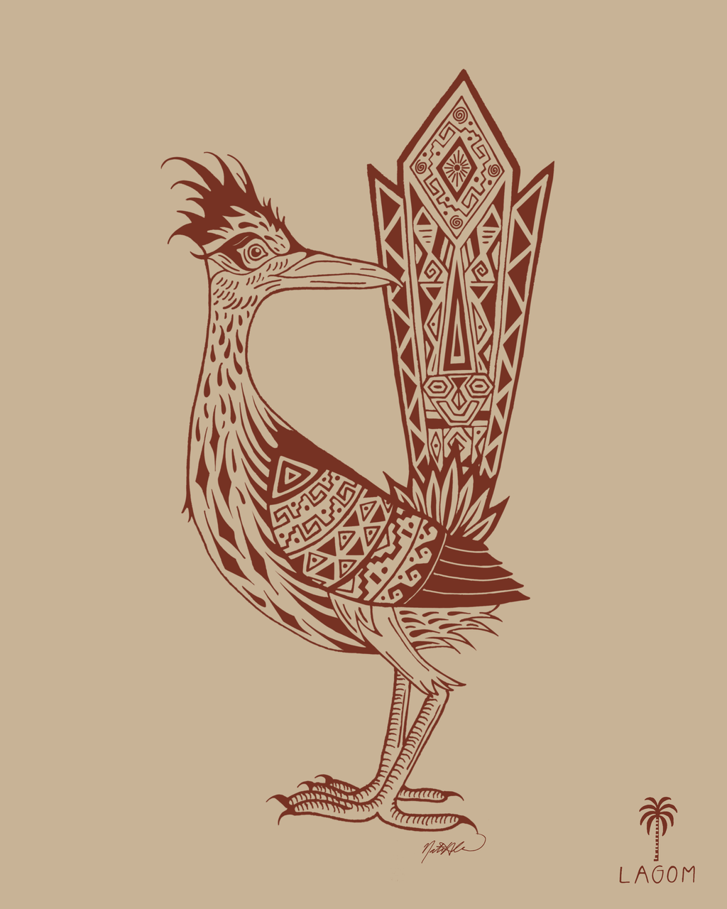 Roadrunner Print