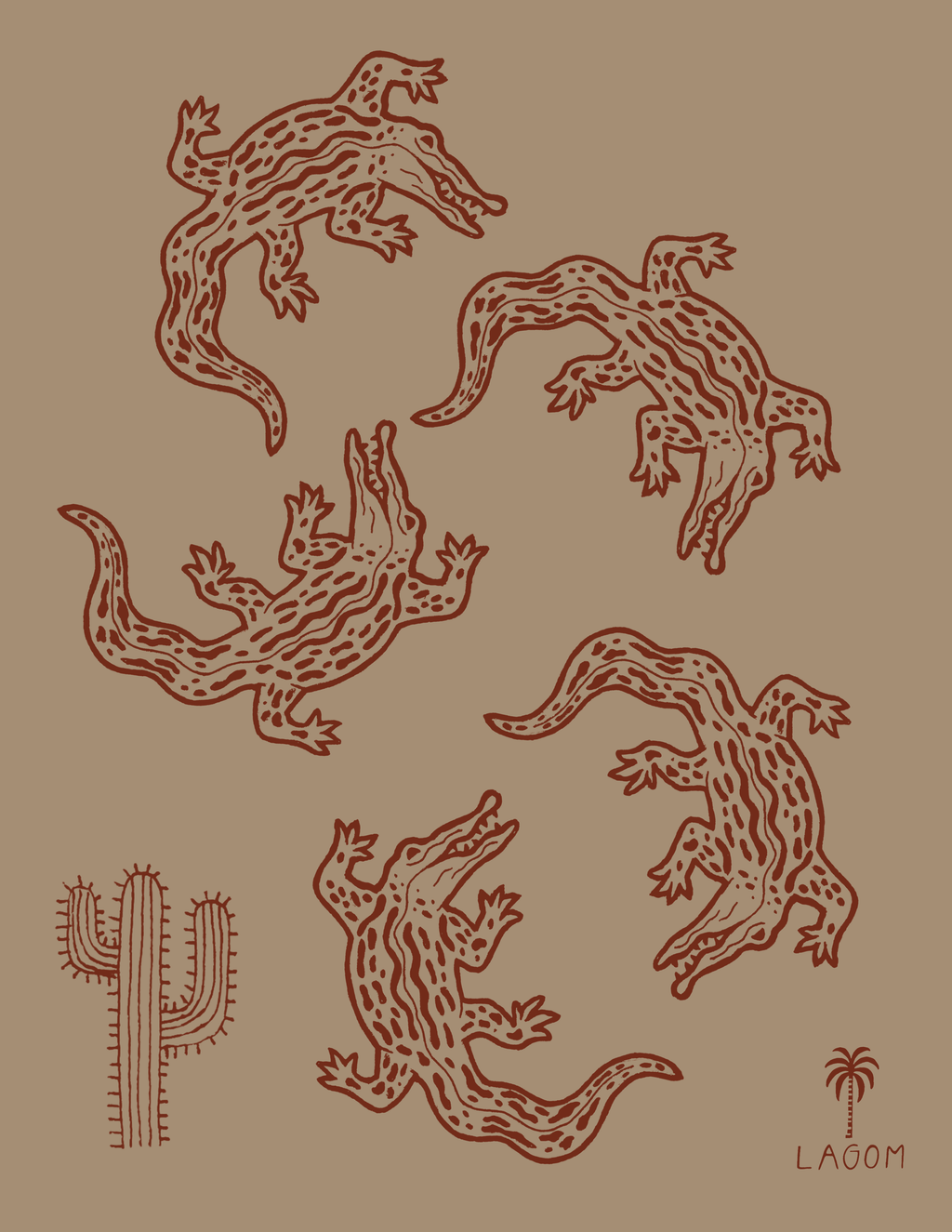 Official Gator Party Print