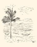 Coconut Beach Print