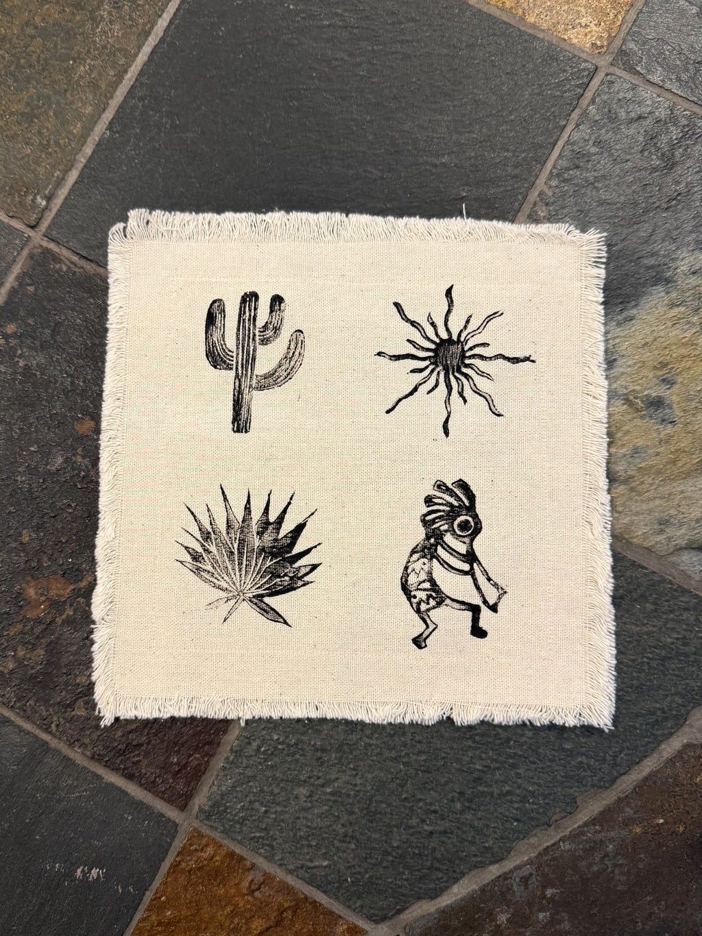 Desert Days Block Print