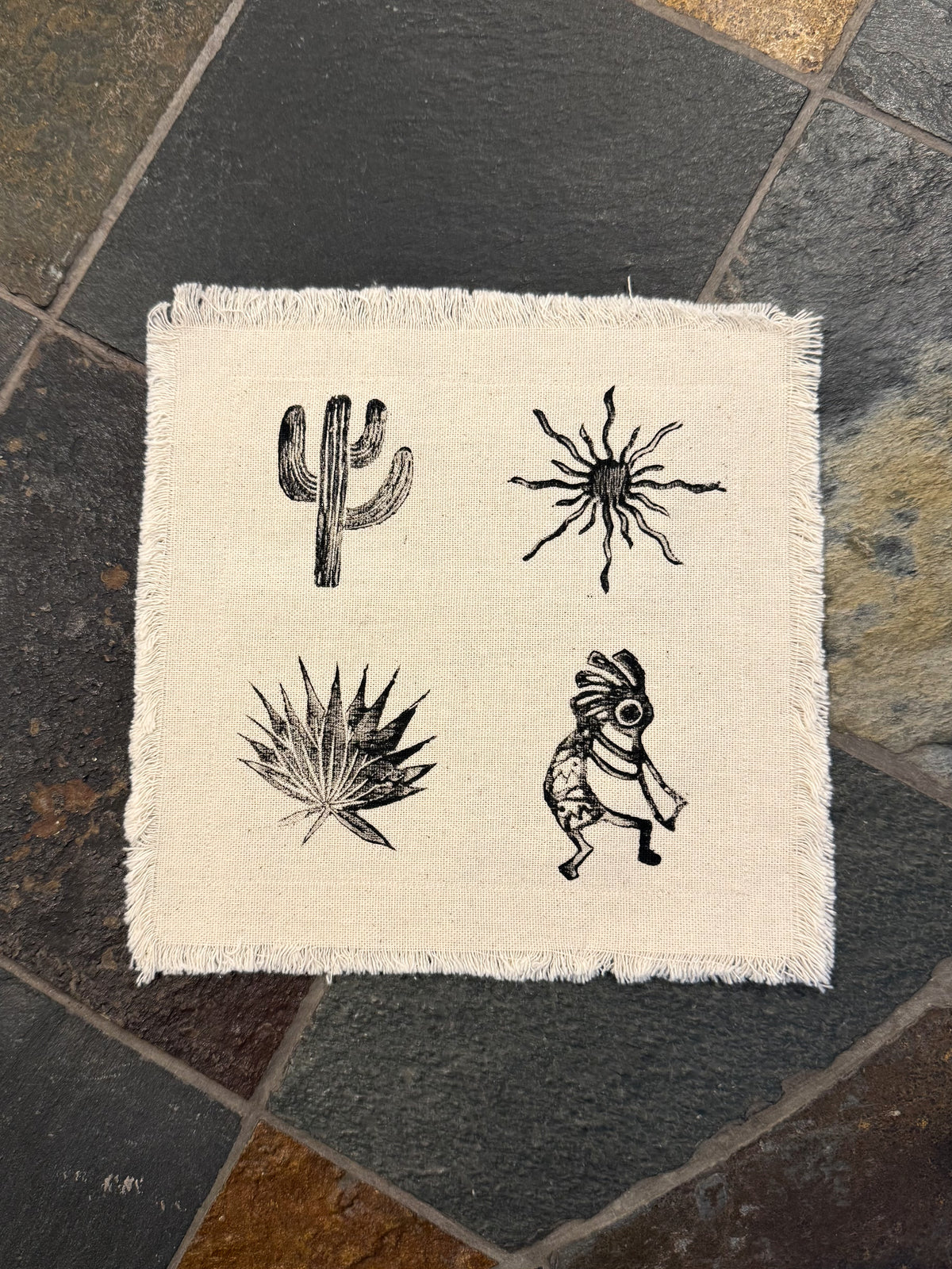 Desert Days Block Print